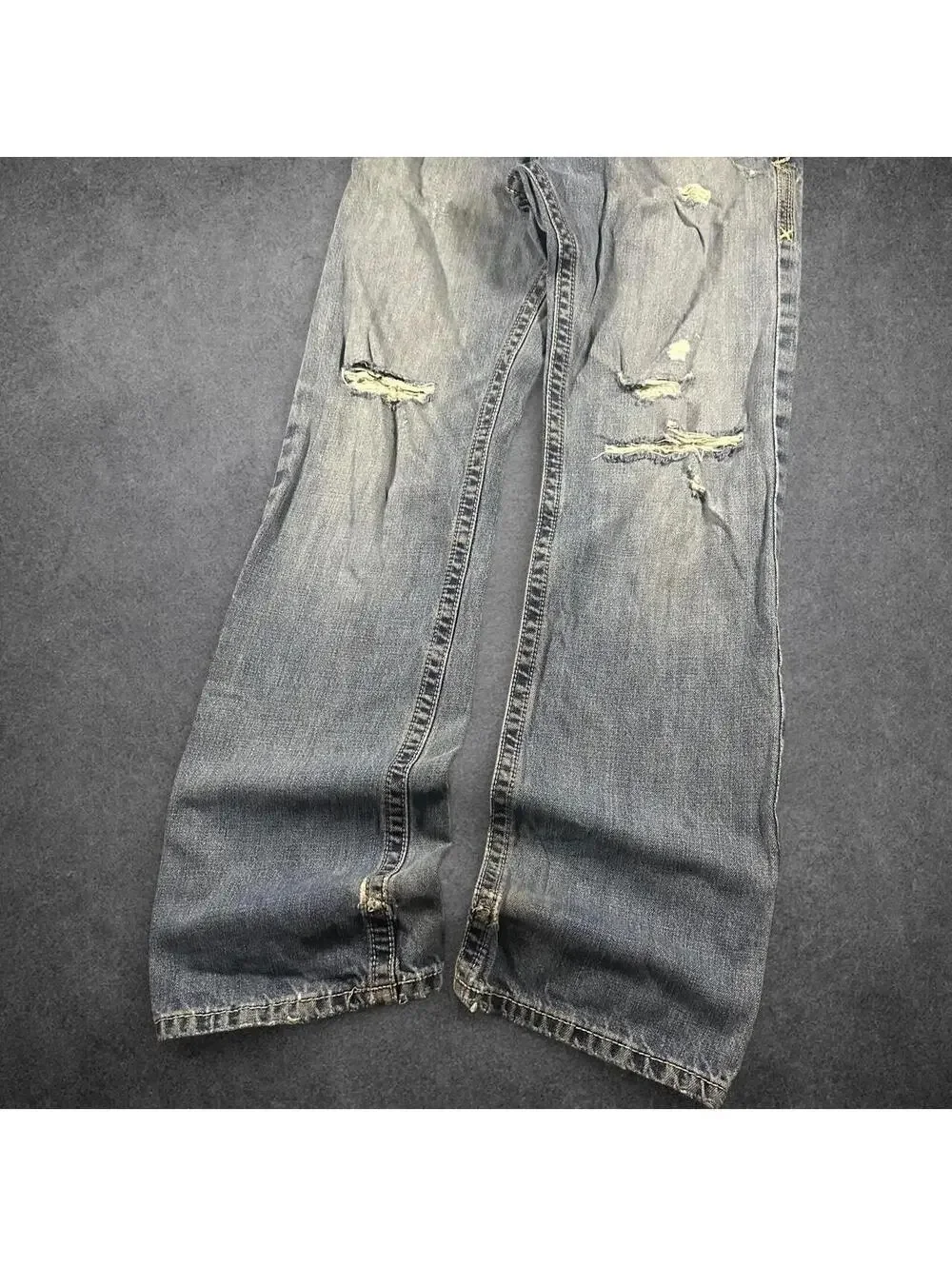 Y2K grunge rockstar Cowboy western ariat m4 low rise bootcut jeans - 30x32.5